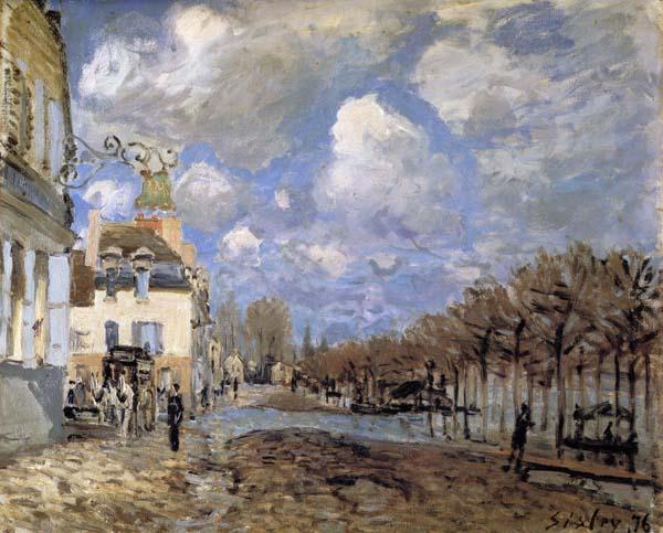 Alfred Sisley Flood at Port-Marly